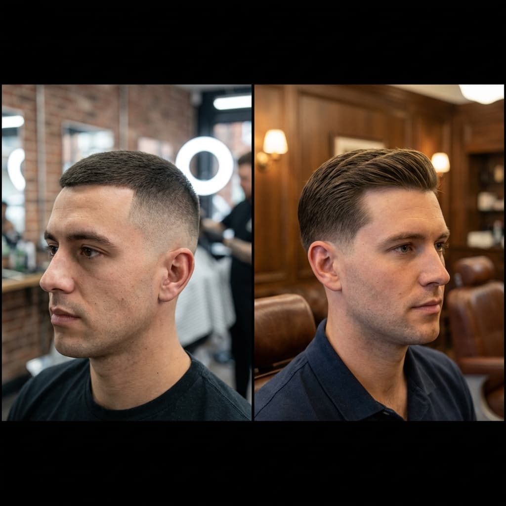 Fade vs Taper: Vad är skillnaden? (Barberarens Guide)