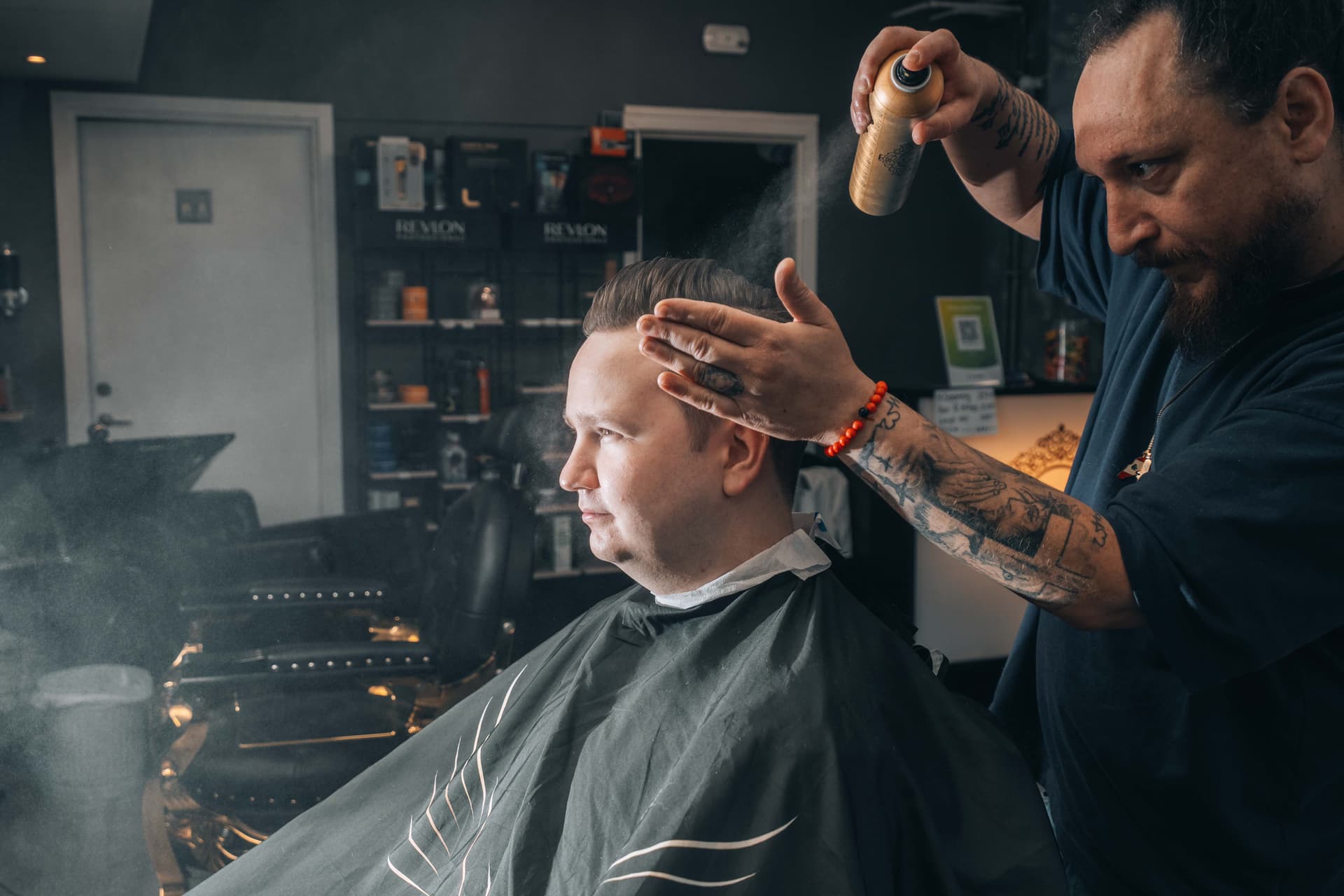 Salong LaVie interiör - Premium barberare i Borås